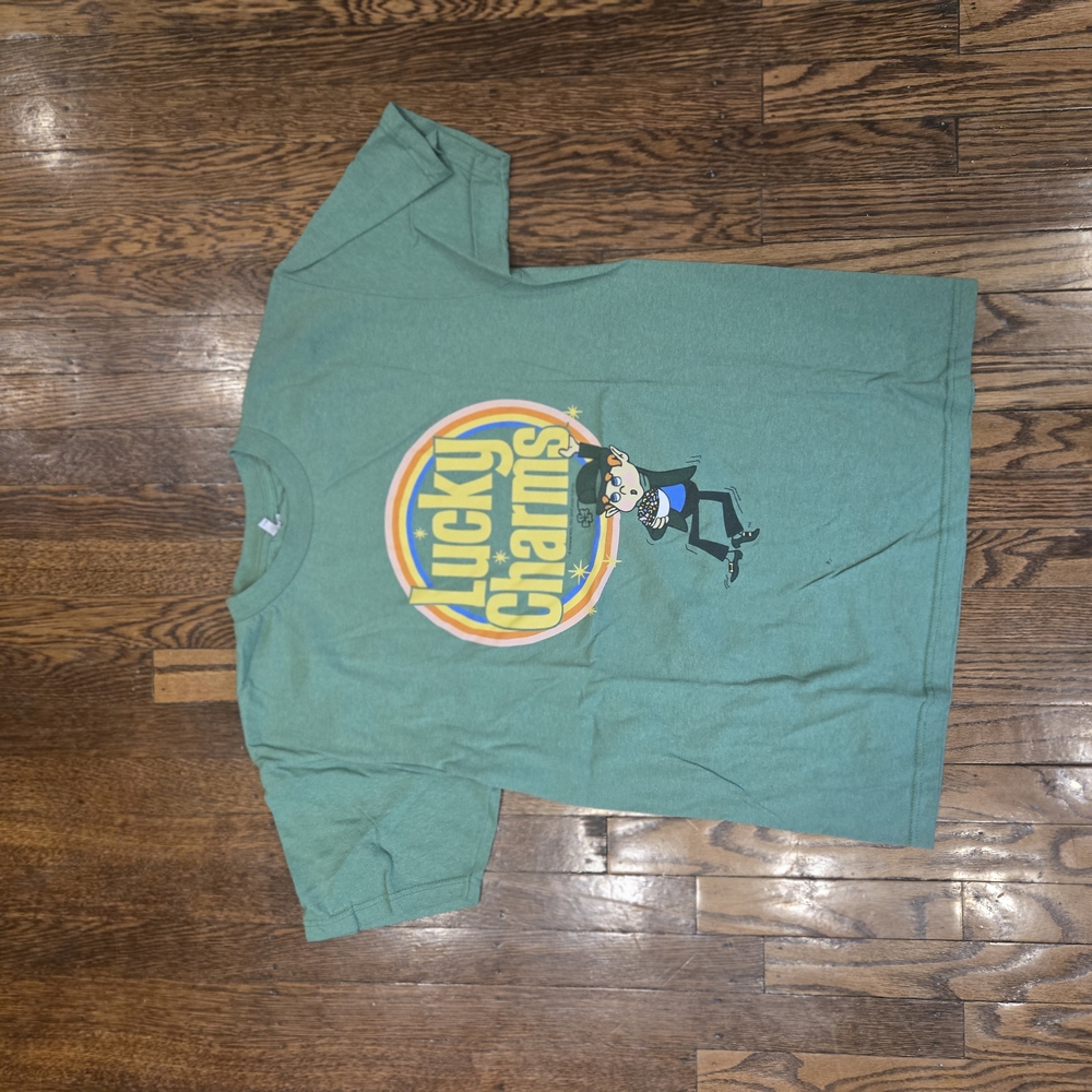 Lucky Charms Green Graphic T-Shirt